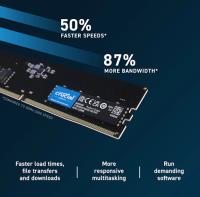 CRUCIAL 32GB 5600Mhz DDR5 CT32G56C46U5 UDIMM,1.1V CL46 DESKTOP RAM